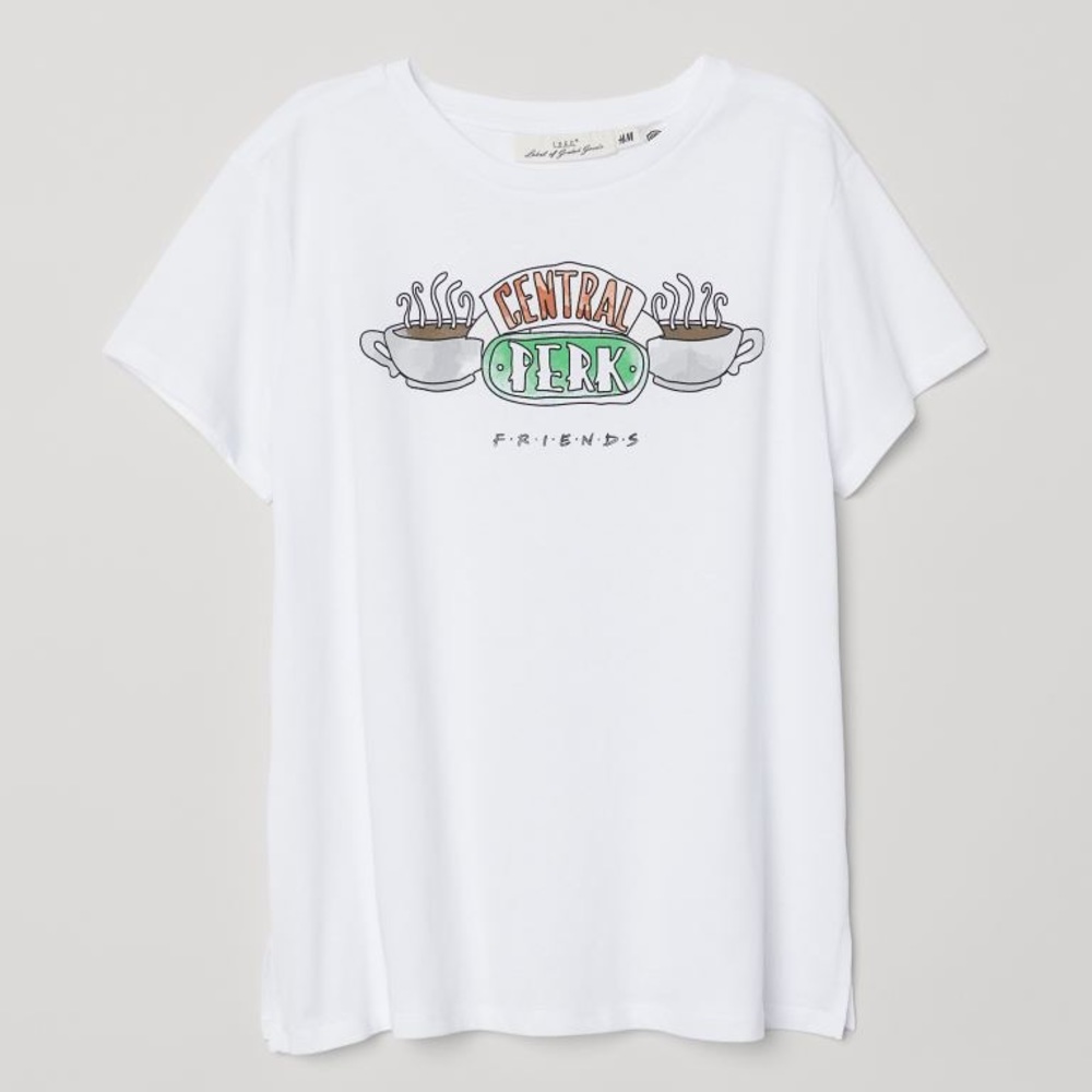 H&M T-Shirt | Central Perk Graphic | Size Medium